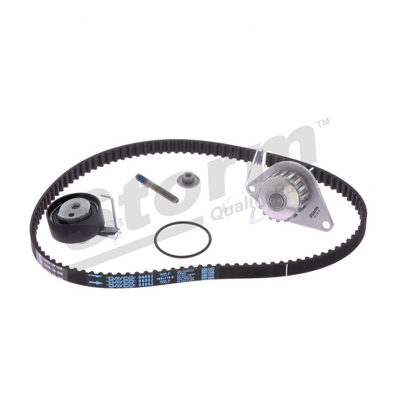 Pompe à eau + kit de courroie crantée STORM QUALITY PARTS 904464KP