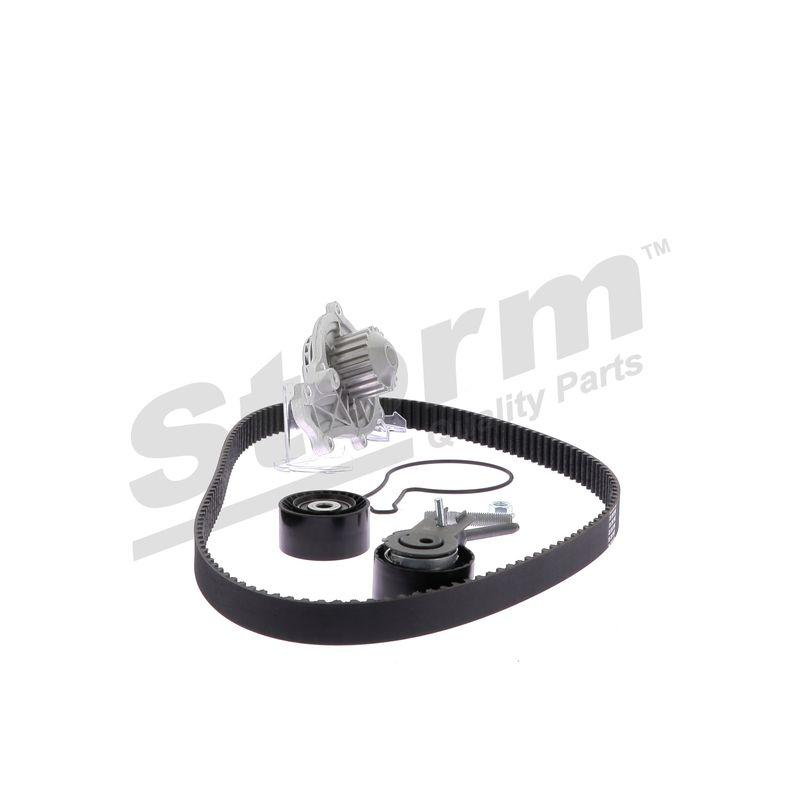 Pompe à eau + kit de courroie crantée STORM QUALITY PARTS 904487KP