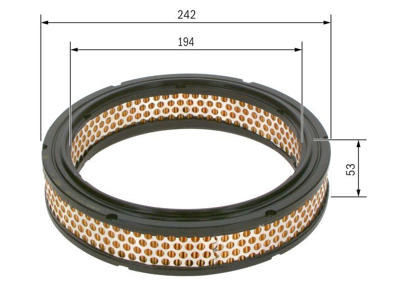 Filtre à air BOSCH 1 457 429 953