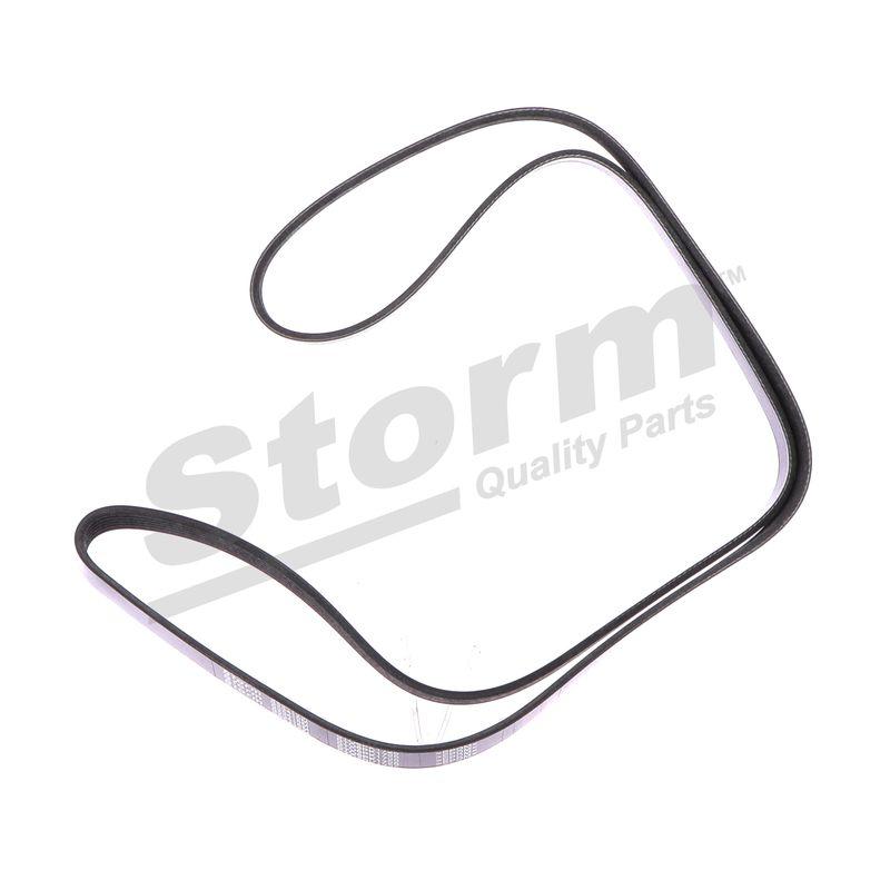 Courroie trapézoïdale à nervures STORM QUALITY PARTS STO6PK1725