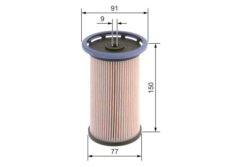 Filtre à carburant BOSCH 1 457 070 014