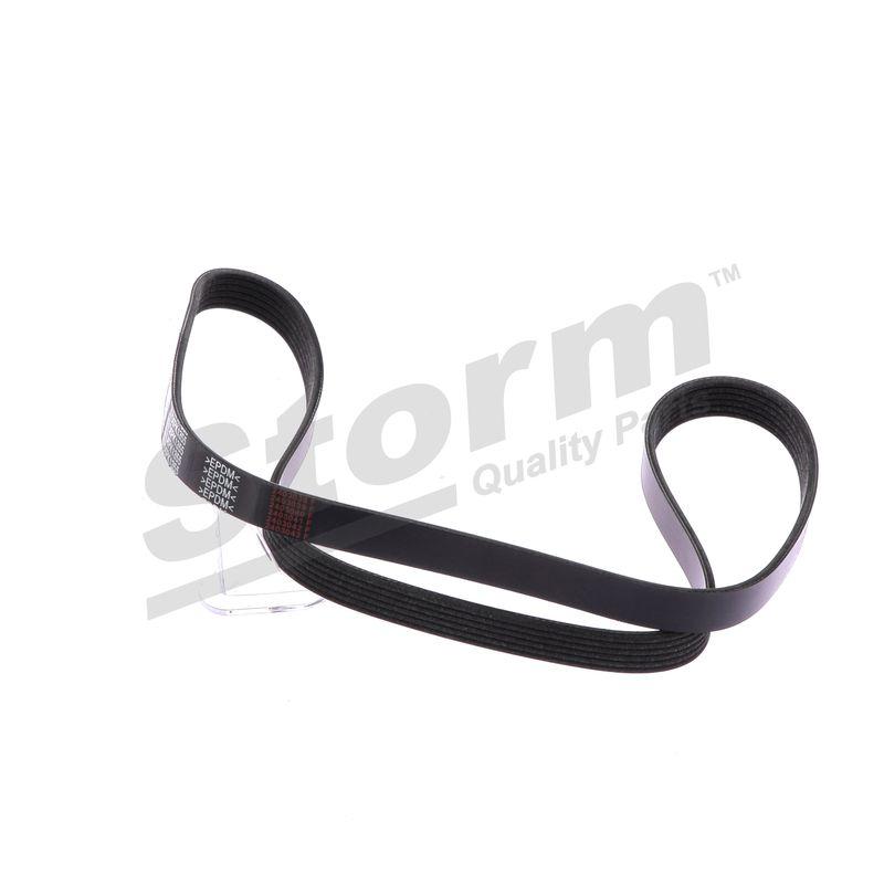 Courroie trapézoïdale à nervures STORM QUALITY PARTS STO6PK1355