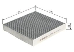 Filtre, air de l'habitacle BOSCH 1987435031