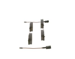 Kit de plaquettes de frein, frein à disque BOSCH 0986494536