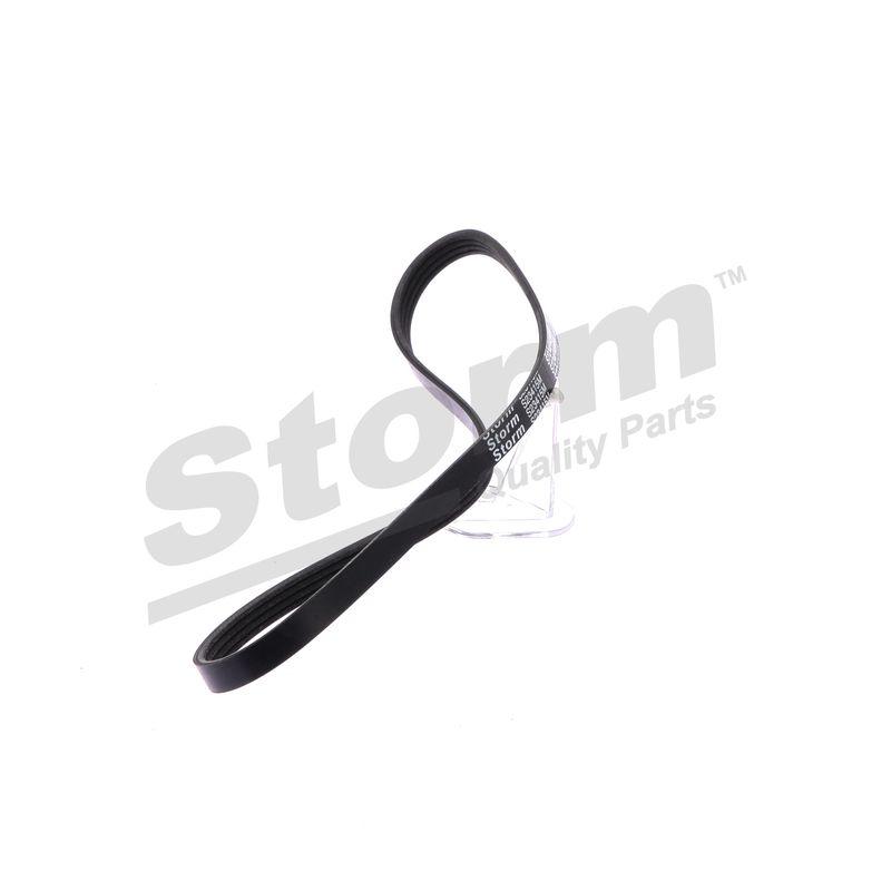 Courroie trapézoïdale à nervures STORM QUALITY PARTS STO4PK0855