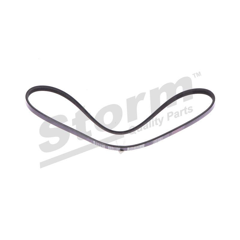 Courroie trapézoïdale à nervures STORM QUALITY PARTS STO4PK0855