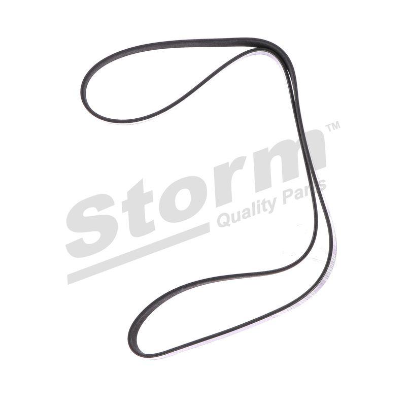 Courroie trapézoïdale à nervures STORM QUALITY PARTS STO6PK1563