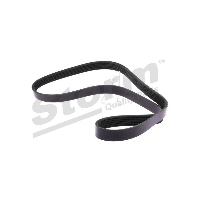 Courroie trapézoïdale à nervures STORM QUALITY PARTS STO6PK1153