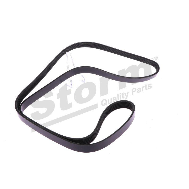 Courroie trapézoïdale à nervures STORM QUALITY PARTS STO6PK1638