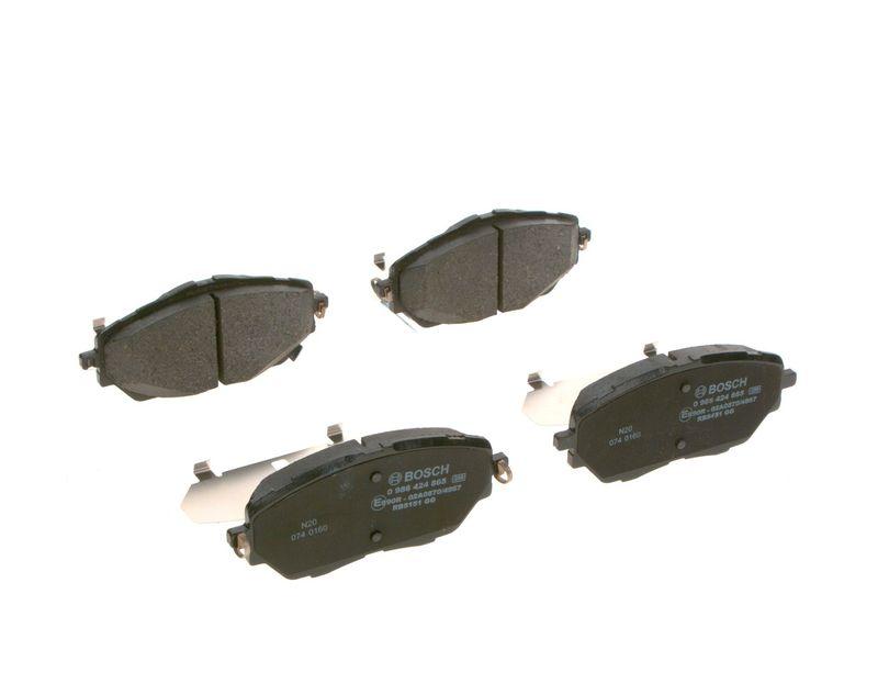 Kit de plaquettes de frein, frein à disque BOSCH 0 986 424 865