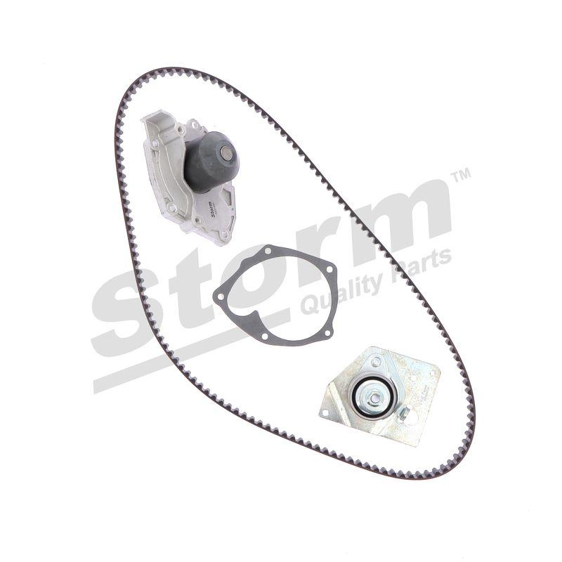 Pompe à eau + kit de courroie crantée STORM QUALITY PARTS 5550597KP