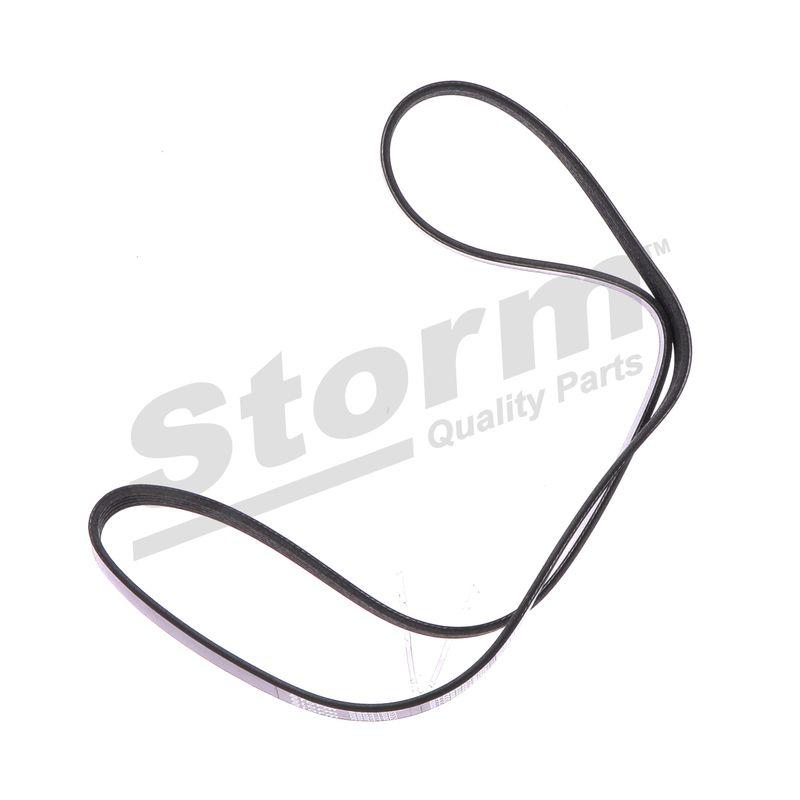 Courroie trapézoïdale à nervures STORM QUALITY PARTS STO5PK1200