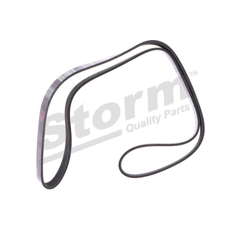 Courroie trapézoïdale à nervures STORM QUALITY PARTS STO6PK1513