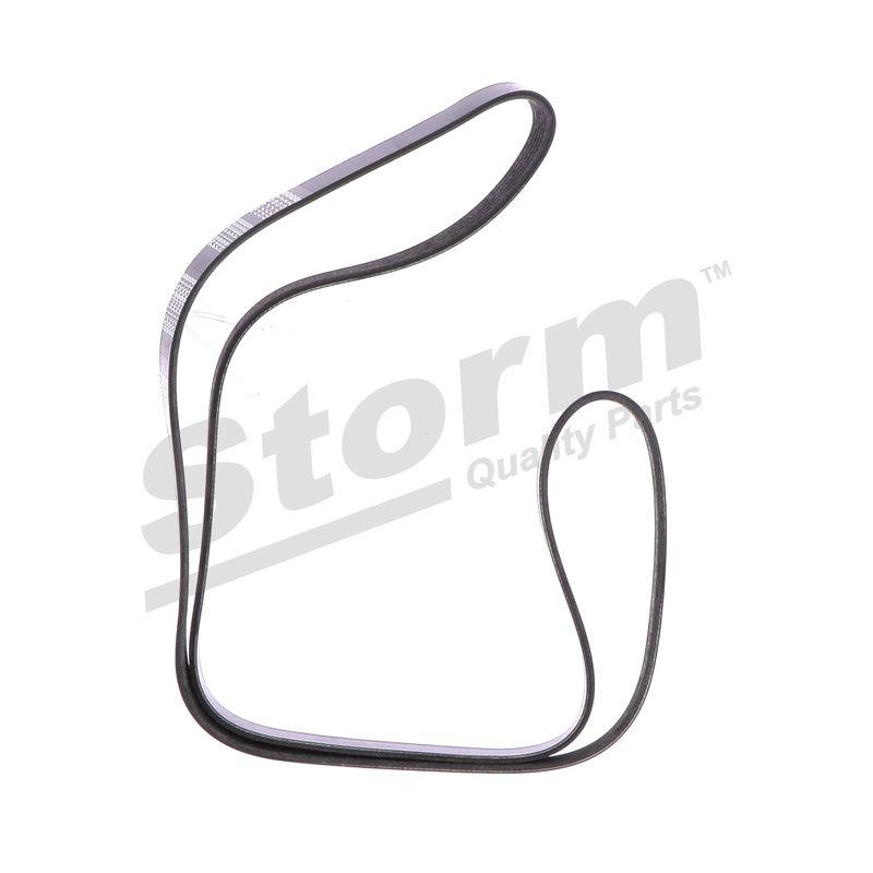 Courroie trapézoïdale à nervures STORM QUALITY PARTS STO6PK1708