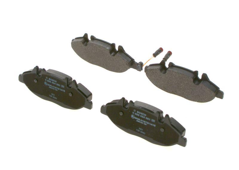 Kit de plaquettes de frein, frein à disque BOSCH 0 986 494 081