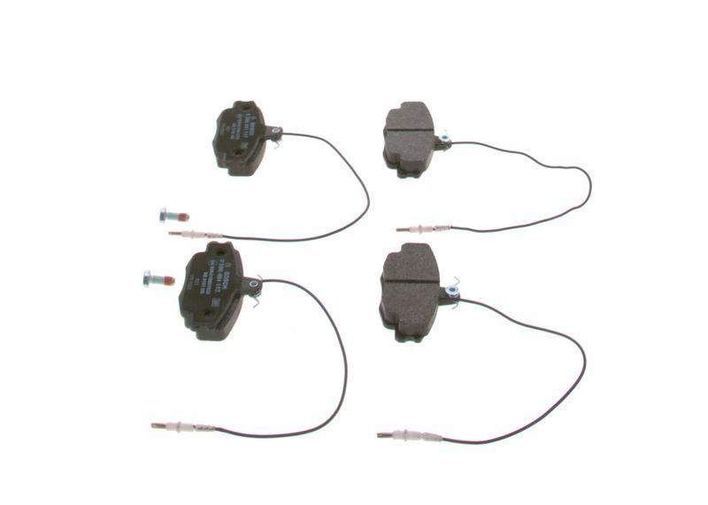 Kit de plaquettes de frein, frein à disque BOSCH 0 986 461 117