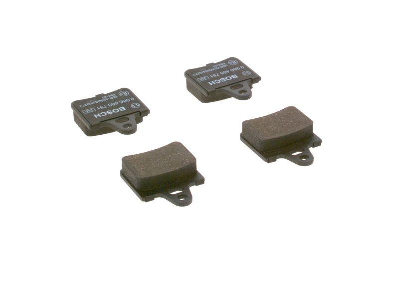 Kit de plaquettes de frein, frein à disque BOSCH 0 986 465 751
