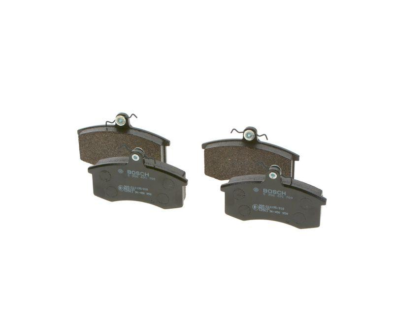 Kit de plaquettes de frein, frein à disque BOSCH 0 986 491 700