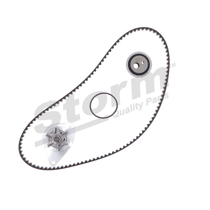 Pompe à eau + kit de courroie crantée STORM QUALITY PARTS 5550109KP