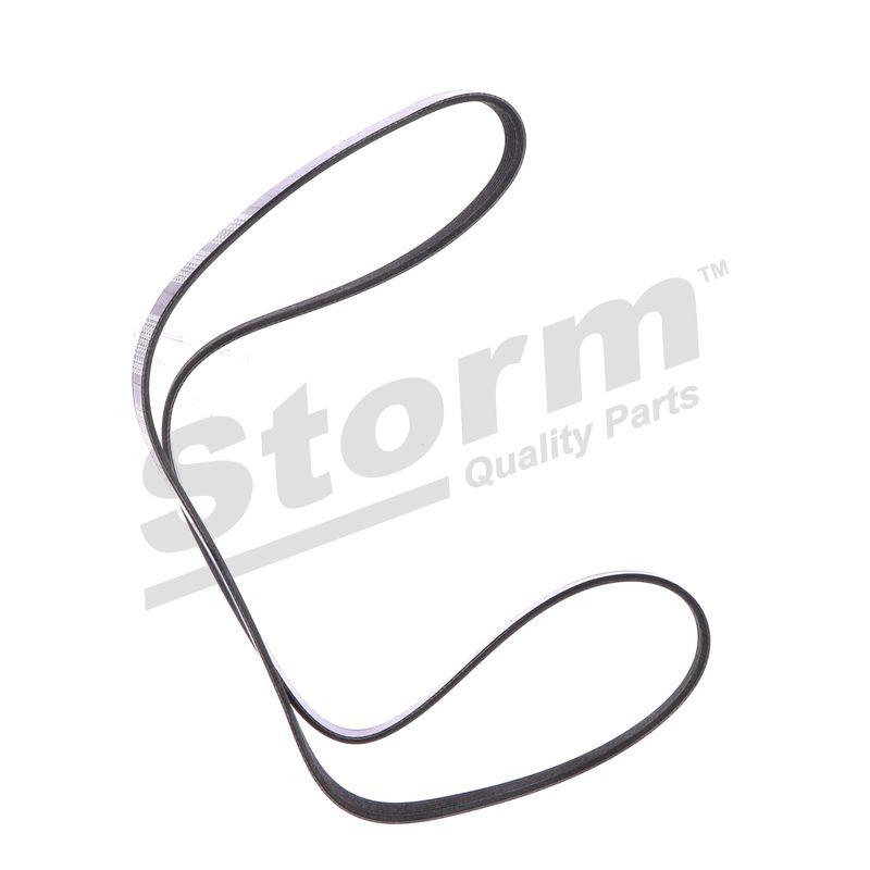 Courroie trapézoïdale à nervures STORM QUALITY PARTS STO6PK1453