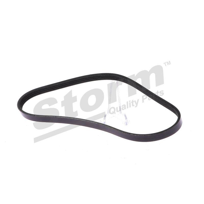 Courroie trapézoïdale à nervures STORM QUALITY PARTS STO4PK0698