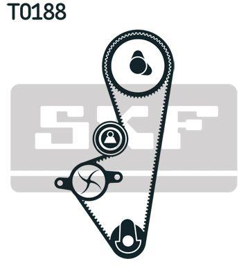 Pompe à eau + kit de courroie crantée SKF VKMC 03253