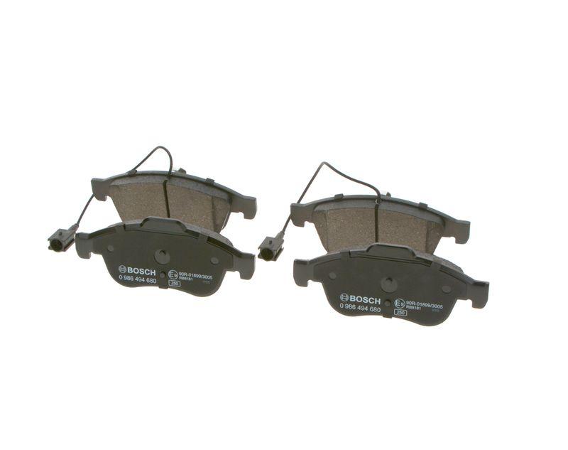 Kit de plaquettes de frein, frein à disque BOSCH 0 986 494 680