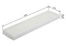 Filtre, air de l'habitacle BOSCH 1 987 432 296
