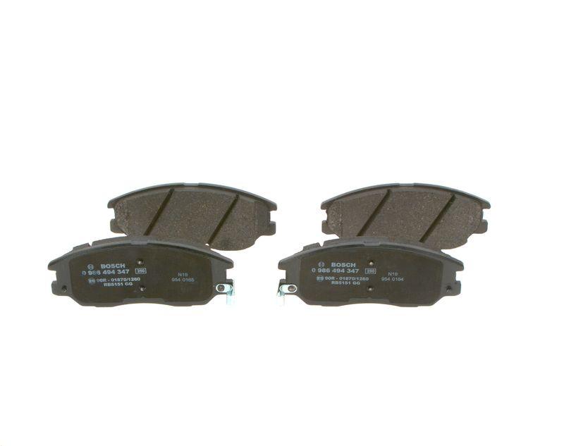 Kit de plaquettes de frein, frein à disque BOSCH 0 986 494 347
