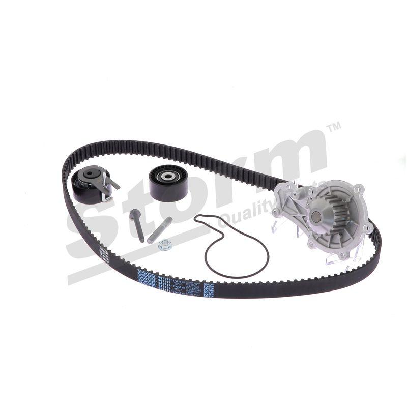 Pompe à eau + kit de courroie crantée STORM QUALITY PARTS 904487KP