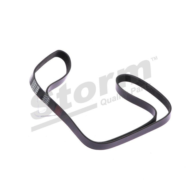 Courroie trapézoïdale à nervures STORM QUALITY PARTS STO6PK1688