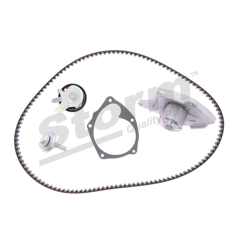 Pompe à eau + kit de courroie crantée STORM QUALITY PARTS 5550579KP