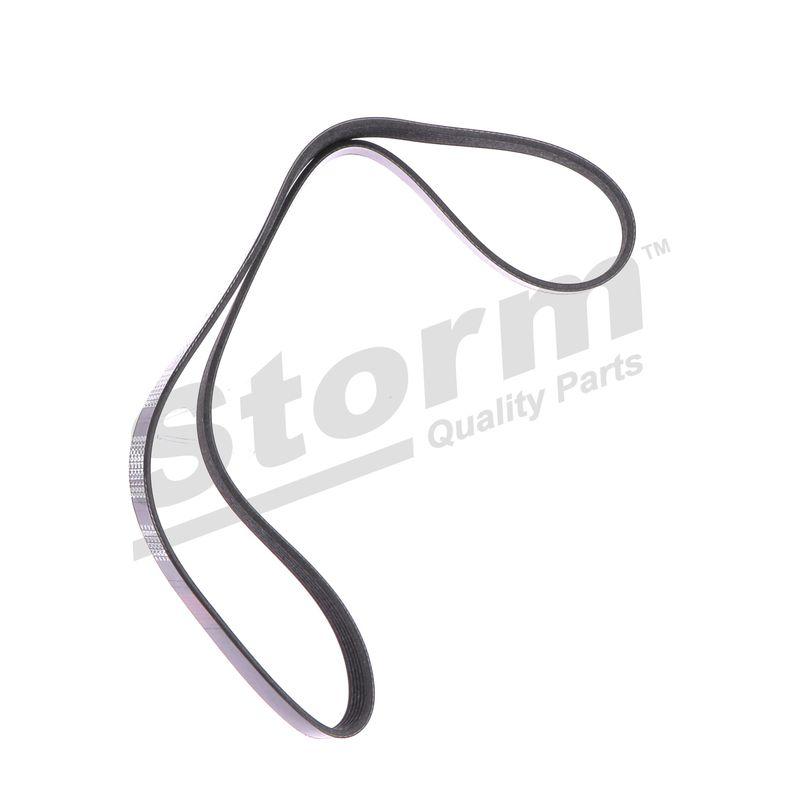 Courroie trapézoïdale à nervures STORM QUALITY PARTS STO6PK1153