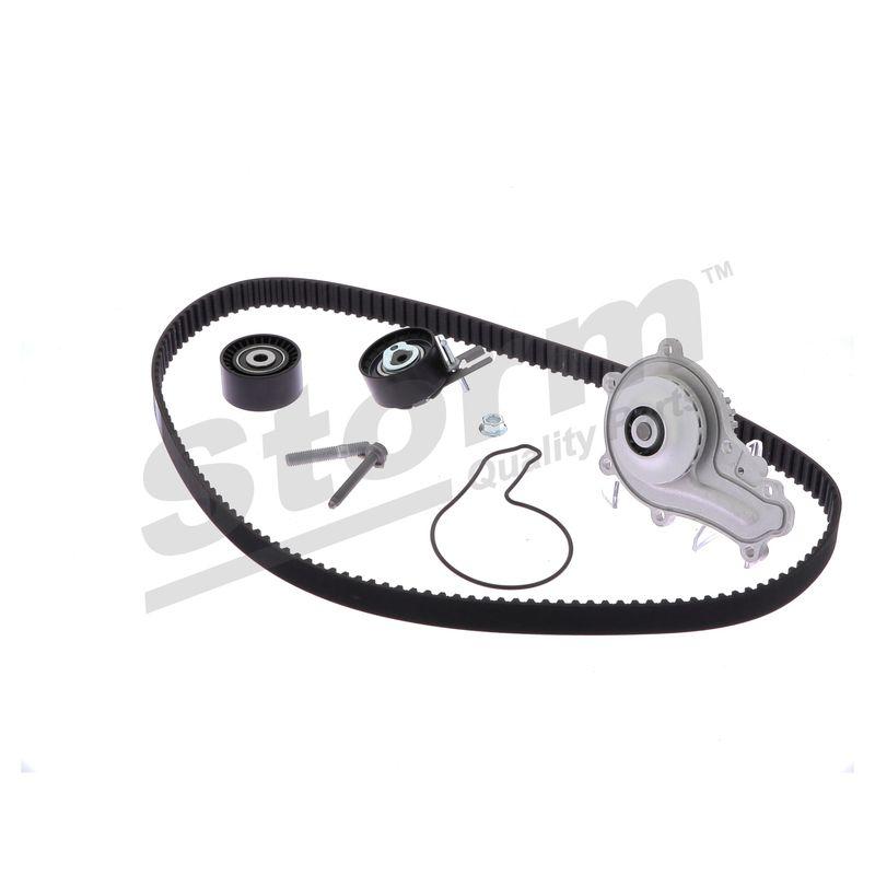 Pompe à eau + kit de courroie crantée STORM QUALITY PARTS 5550571KP