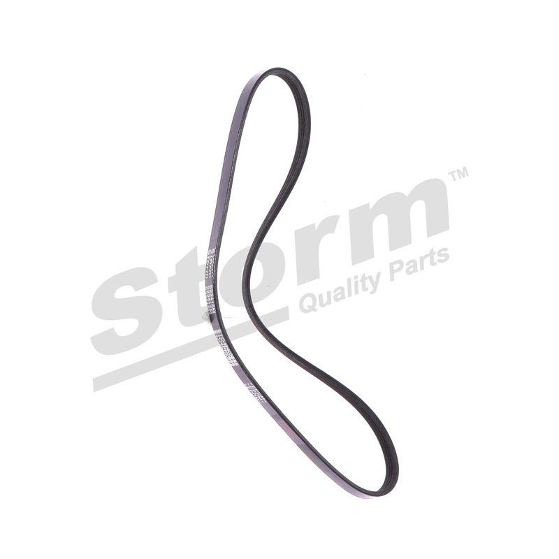 Courroie trapézoïdale à nervures STORM QUALITY PARTS STO4PK0855