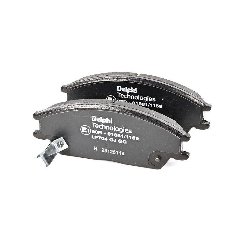 Kit de plaquettes de frein, frein à disque DELPHI LP704