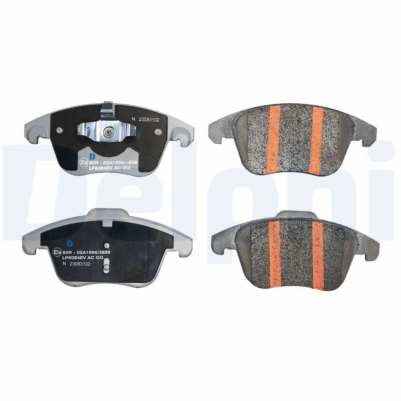 Kit de plaquettes de frein, frein à disque DELPHI LP5084EV