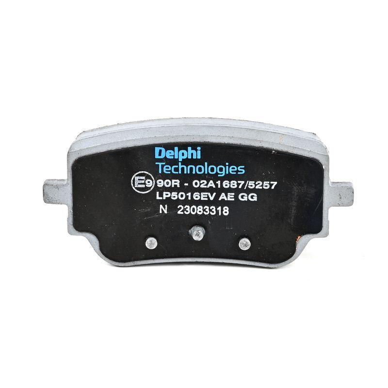 Kit de plaquettes de frein, frein à disque DELPHI LP5016EV