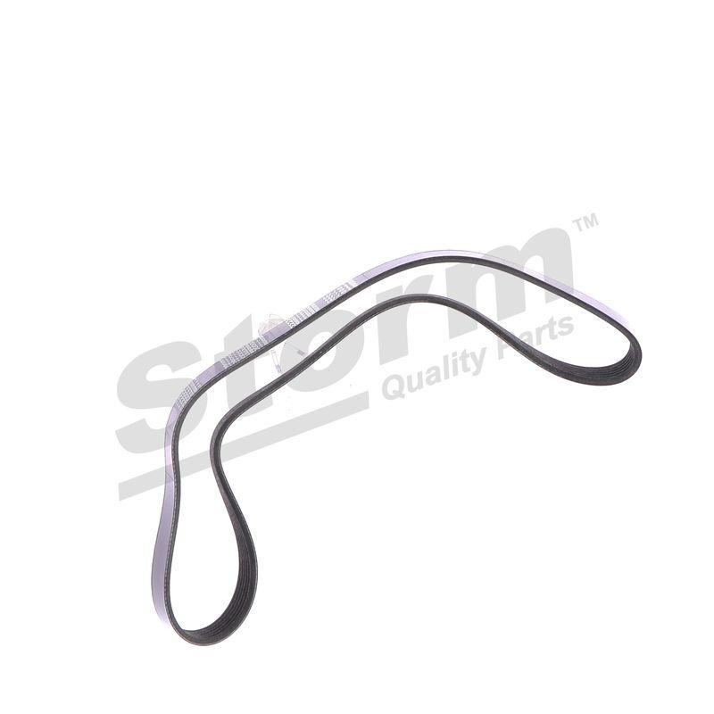 Courroie trapézoïdale à nervures STORM QUALITY PARTS STO6PK1013