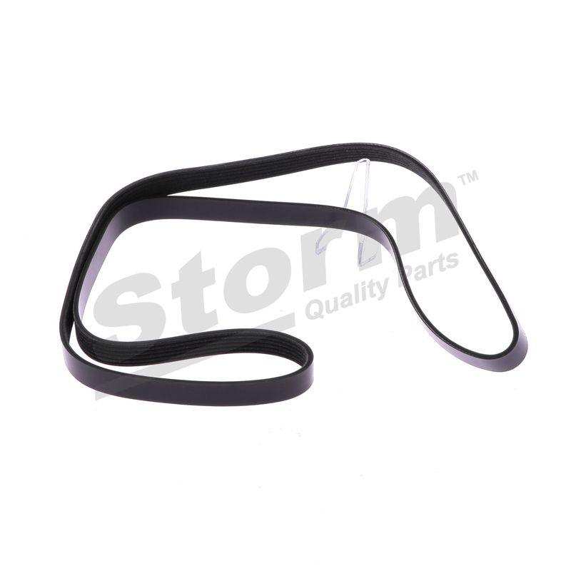 Courroie trapézoïdale à nervures STORM QUALITY PARTS STO6PK1638