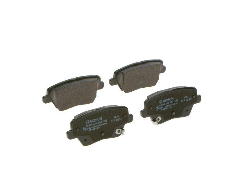 Kit de plaquettes de frein, frein à disque BOSCH 0 986 424 864