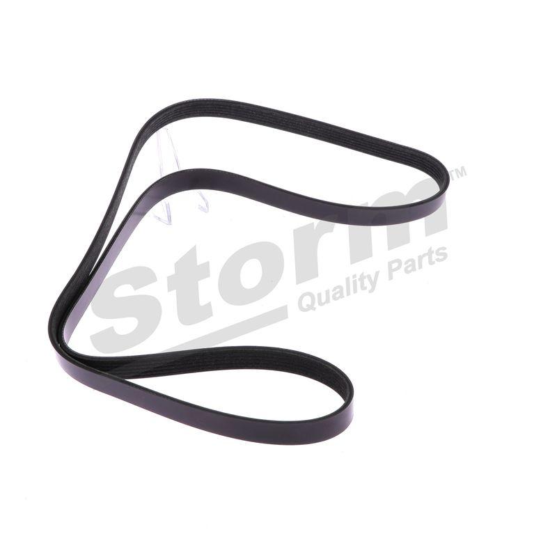 Courroie trapézoïdale à nervures STORM QUALITY PARTS STO6PK1563