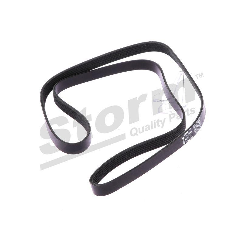 Courroie trapézoïdale à nervures STORM QUALITY PARTS STO6PK1735