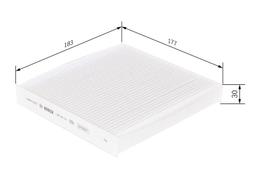 Filtre, air de l'habitacle BOSCH 1 987 432 115