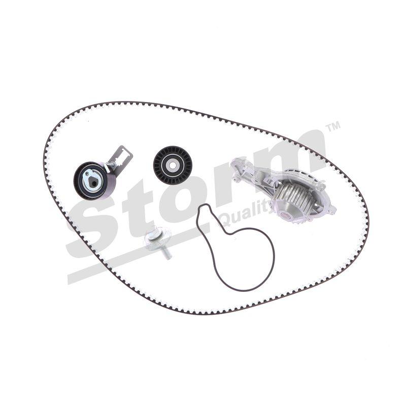 Pompe à eau + kit de courroie crantée STORM QUALITY PARTS 904546KP