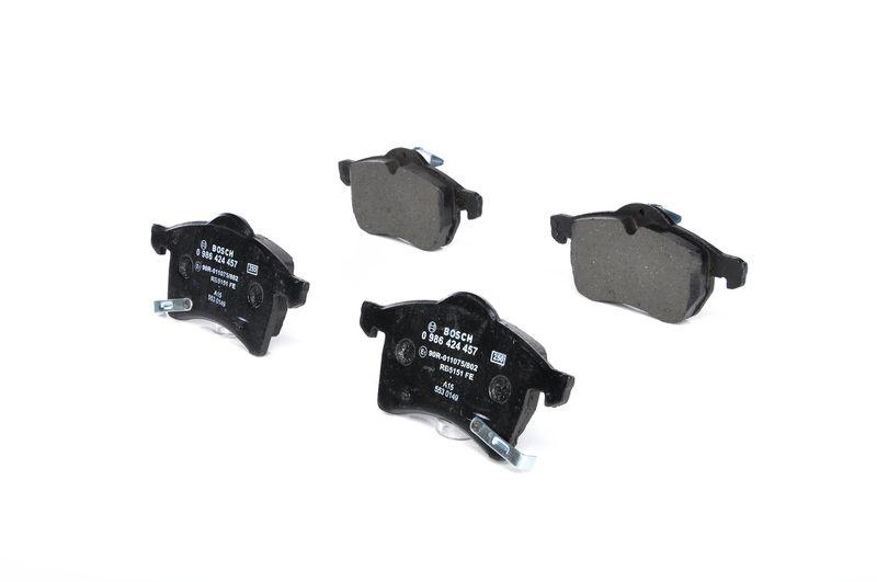 Kit de plaquettes de frein, frein à disque BOSCH 0 986 424 457