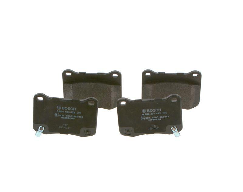Kit de plaquettes de frein, frein à disque BOSCH 0 986 494 872