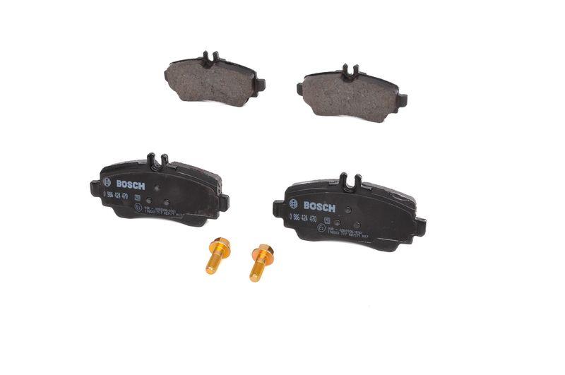 Kit de plaquettes de frein, frein à disque BOSCH 0 986 424 470