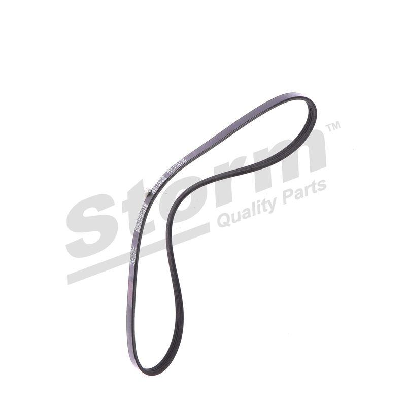 Courroie trapézoïdale à nervures STORM QUALITY PARTS STO4PK0855