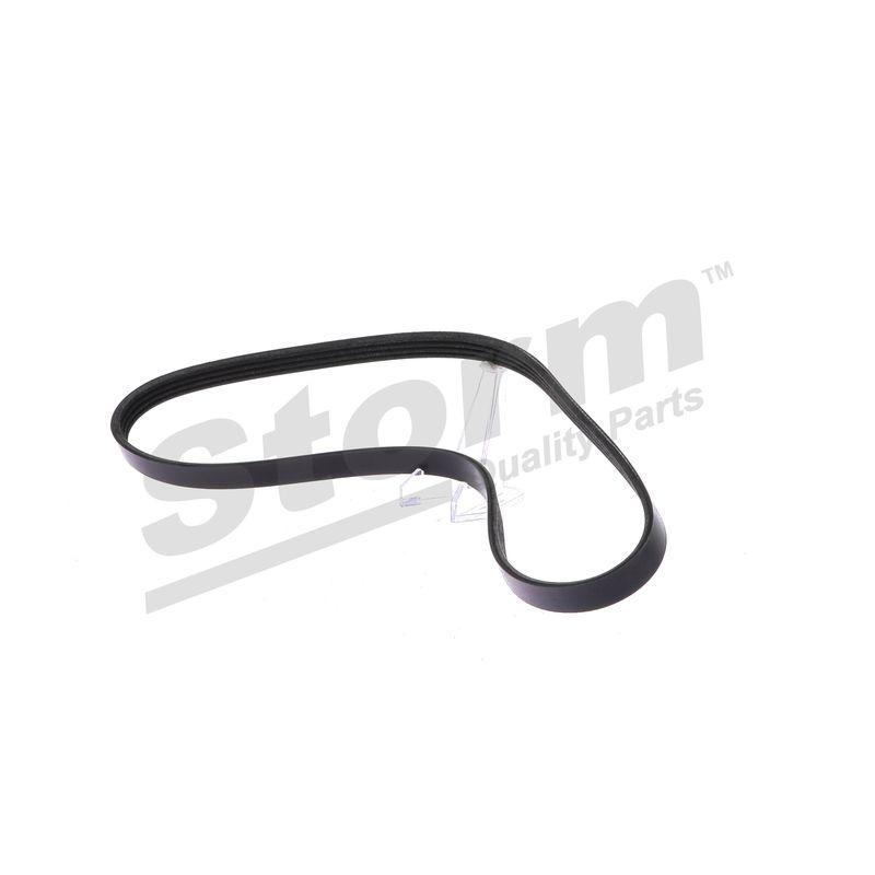 Courroie trapézoïdale à nervures STORM QUALITY PARTS STO4PK0855